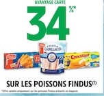34% en Avantage Carte sur les poissons Findus - Findus - Intermarché à Courbevoie 34% en Avantage Carte sur les poissons Findus - Findus en promo chez Intermarché Courbevoie