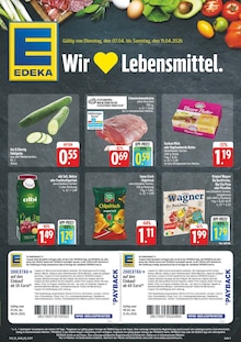 Chips im EDEKA Prospekt "Wir lieben Lebensmittel!" mit 8 Seiten (Jena)