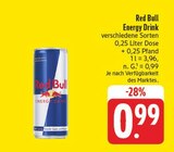 EDEKA Wittichenau - Energy Drink Angebot im Prospekt Energy Drink bei EDEKA im Wittichenau Prospekt für 0,99 €