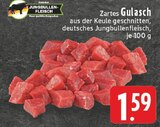 Zartes Gulasch im Angebot bei E center in Neuwied Zartes Gulasch Angebote von Jungbullen-Fleisch bei E center Neuwied für 1,59 €