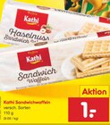 Sandwichwaffeln im Angebot bei Netto Marken-Discount in Halle Sandwichwaffeln Angebote von Kathi bei Netto Marken-Discount Halle für 1,00 €