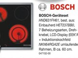 Geräteset HND631FH61 Angebote von BOSCH bei Möbel AS Homburg für 999,95 €