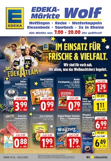 EDEKA Prospekt "Aktuelle Angebote" mit  Seiten (Rheine)