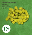 Trauben hell kernlos im V-Markt Prospekt Trauben hell kernlos von im aktuellen V-Markt Prospekt für 1,59 €