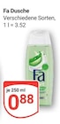 GLOBUS - Dusche Angebot im Prospekt Dusche bei GLOBUS im Prospekt "" für 0,88 €