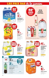 Prix et réduction Lipton dans le prospectus Super U en cours Offre Lipton dans le catalogue Super U du moment à la page 20