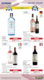 Gin im aktuellen METRO Prospekt (Fürth) Gin im METRO Prospekt "Wochenangebote SCO + Markets" mit 26 Seiten (Fürth)