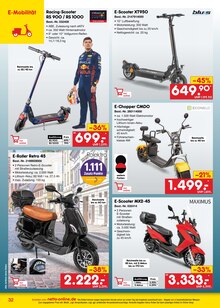 Scooter im Netto Marken-Discount Prospekt "netto-online.de - Exklusive Angebote" mit 37 Seiten (München)