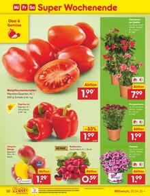 Paprika im aktuellen Netto Marken-Discount Prospekt (Regensburg) Paprika im Netto Marken-Discount Prospekt "Aktuelle Angebote" mit 44 Seiten (Regensburg)