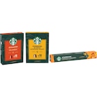 SUR TOUTES LES CAPSULES X10 & X18 - STARBUCKS BY NESPRESSO en promo chez Carrefour Roanne