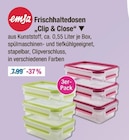 Frischhaltedosen "Clip & Close" von emsa im aktuellen V-Markt Prospekt für 5,00 €