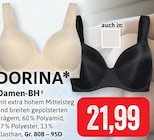 Damen-BH Angebote von DORINA bei Kaufhaus Stolz Neubrandenburg für 21,99 €