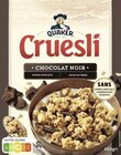 Cruesli Chocolat Noir - QUAKER en promo chez Casino Supermarchés Castres à 2,09 €