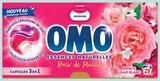 Lessive capsules x29 rosir de plaisir (b) - OMO en promo chez Intermarché Saint-Malo à 6,55 €