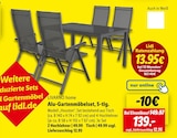 Alu-Gartenmöbelset, 5-tlg. Angebote von LIVARNO home bei Lidl Pulheim für 49,99 €