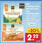 Mini Frühlingsrollen, Mini Samosas oder Frühlingsrollen von  im aktuellen Netto Marken-Discount Prospekt für 2,22 €