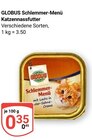 Aktuelle Katzenfutter Angebote bei GLOBUS in Salzgitter Aktuelles Katzennassfutter Angebot bei GLOBUS in Salzgitter ab 0,35 €