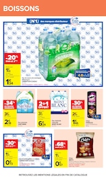 Offre Pringles dans le catalogue Carrefour du moment à la page 39