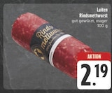 Aktuelles RindsmettWurst Angebot bei E center in Chemnitz ab 2,19 €