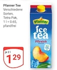 Tee im Angebot bei GLOBUS in Wiesbaden Tee Angebote von Pfanner bei GLOBUS Wiesbaden für 1,29 €