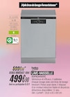 Blanc Brun Pluvigner - Promo Lave-vaisselle Promo Lave-vaisselle à 499,90 € dans le catalogue Blanc Brun à Pluvigner