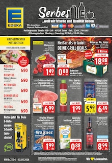 Pizza im EDEKA Prospekt "Aktuelle Angebote" mit 24 Seiten (Essen)