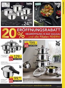 Pfanne im BRAUN Möbel-Center Prospekt "BRAUN NEWS!" mit 6 Seiten (Reutlingen)