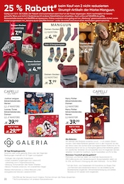 Aktueller Galeria Prospekt mit Adventskalender, "Aktuelle Angebote", Seite 22