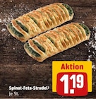 Spinat-Feta-Strudel Angebote von Brot & Mehr bei REWE Wiesbaden für 1,19 €