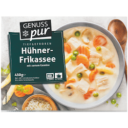 Hühnerfrikassee mit zartem Gemüse