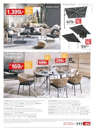 Gartentisch im XXXLutz Möbelhäuser Prospekt "Gartentrends" auf Seite 3