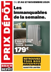 Aspirateur Angebote im Prospekt "Les immanquables de la semaine" von Brico Dépôt auf Seite 1