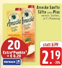Aktuelles Sanfte Säfte oder plus Angebot bei EDEKA in Wuppertal ab 2,19 €