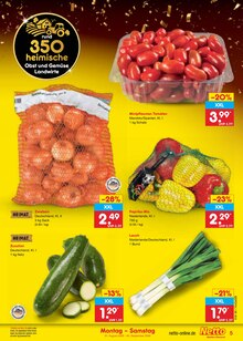 Paprika im aktuellen Netto Marken-Discount Prospekt (Hannover) Paprika im Netto Marken-Discount Prospekt "Aktuelle Angebote" mit 66 Seiten (Hannover)