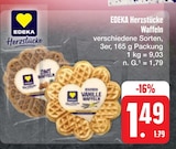 Waffeln Angebote von EDEKA Herzstücke bei E center Fürth für 1,49 €