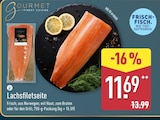 Lachsfiletseite von Gourmet Finest Cuisine im aktuellen ALDI Nord Prospekt