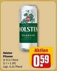 Aktuelle Bier Angebote bei REWE in Erlangen Aktuelles Pilsener Angebot bei REWE in Erlangen ab 0,59 €