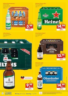 Wasser im Netto Marken-Discount Prospekt "DER ORT, AN DEM DU IMMER AUSGEZEICHNETE PREISE FINDEST." mit 6 Seiten (Herne)