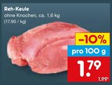 Reh-Keule im Angebot bei Netto Marken-Discount in Halberstadt Reh-Keule Angebote bei Netto Marken-Discount Halberstadt für 1,79 €