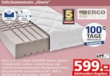 Kaltschaummatratze Almeria von ERGO DREAM im aktuellen Segmüller Prospekt