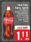Aktuelles Coca-Cola, Fanta, Sprite Angebot bei EDEKA in Mönchengladbach ab 1,11 €