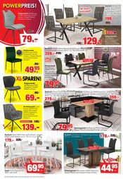 Esstisch im Möbel Wanninger Prospekt in Straubing Aktueller Möbel Wanninger Prospekt mit Esstisch, "SPAR-KAUF", Seite 8