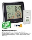 Funk-Wetterstation im Angebot bei EGGER Fachmarkt in Landshut Funk-Wetterstation Angebote von TFA bei EGGER Fachmarkt Landshut für 19,99 €