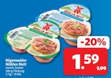 Mühlen Mett im Angebot bei Markant Nordwest in Lippstadt Mühlen Mett Angebote von Rügenwalder bei Markant Nordwest Lippstadt für 1,59 €