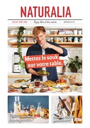Catalogue Naturalia "Mettez le souk sur votre table.", 12 pages, 01/07/2022 - 31/08/2022 Prospectus Naturalia "Mettez le souk sur votre table.", 12 pages, 01/07/2022 - 31/08/2022