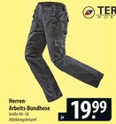 Terrax workwear Herren Arbeits-Bundhose Angebote bei famila Nordost Pinneberg für 19,99 €