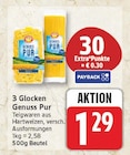 Genuss Pur von 3 Glocken für 1,29 € bei EDEKA im Angebot Genuss Pur von 3 Glocken im aktuellen EDEKA Prospekt