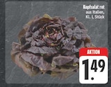 E center - Kopfsalat rot Angebot im Prospekt Kopfsalat rot bei E center im Prospekt für 1,49 €
