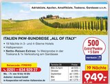 Italien PKW-Rundreise „All of Italy“ im Netto Marken-Discount Prospekt Italien PKW-Rundreise „All of Italy“ von  im aktuellen Netto Marken-Discount Prospekt für 949,00 €