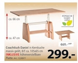 Couchtisch Daniel Angebote bei Zurbrüggen Bad Oeynhausen für 299,00 €